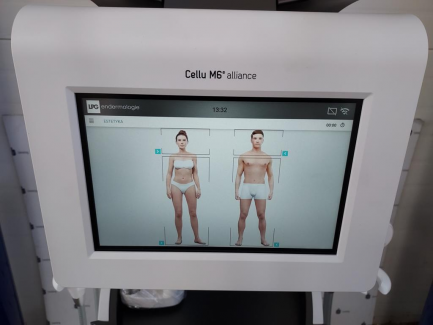 Zdjęcie przedmiotu: A medical device for the regeneration and stimulation of skin tissues with LPG CELLU M6 ALLIANCE