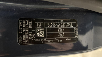 Zdjęcie przedmiotu: Ford Transit Custom 300 2.0 TDCi E6.2 3.0t L2 Limited