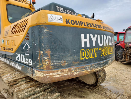 Zdjęcie przedmiotu: Crawler excavator Hyundai ROBEX 210 LC-9