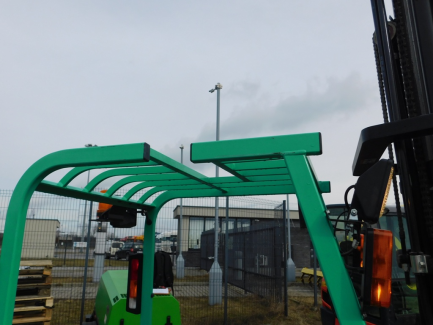 Zdjęcie przedmiotu: W&oacute;zek widłowy elektryczny Mitsubishi FB 15KRT PAC