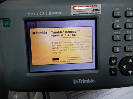 Zdjęcie przedmiotu: Tachimetr robotyczny Trimble S5 2"  DR PLUS