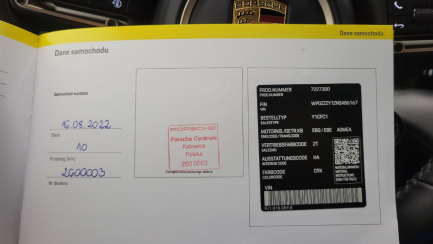 Zdjęcie przedmiotu: Porsche Taycan Turbo Sport Turismo