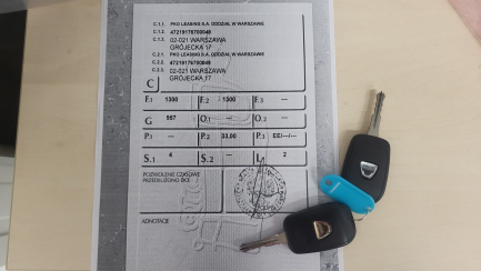 Zdjęcie przedmiotu: Dacia Spring 27.4kWh Essential Oświadczenie o utracie DR