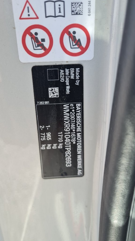 Zdjęcie przedmiotu: MINI COOPER John Cooper Works