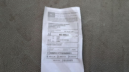 Zdjęcie przedmiotu: Ford F-MAX 12.7 TDCi 500 E6d 18.0t