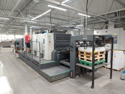 Zdjęcie przedmiotu: Чотириколірна листова офсетна машина Manroland 704 3B LV HiPrint