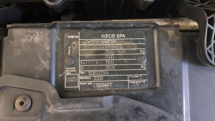 Zdjęcie przedmiotu: Iveco DAILY E5 3.5t Oświadczenie o utracie DR