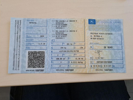 Zdjęcie przedmiotu: BENELLI TRK 702X