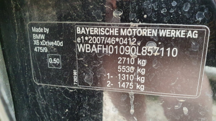 Zdjęcie przedmiotu: Bmw X6 40d xDrive