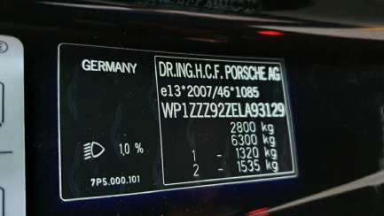 Zdjęcie przedmiotu: Porsche Cayenne Platinum Edition