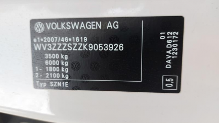 Zdjęcie przedmiotu: VOLKSWAGEN/PARTNER CRAFTER 35 TDI-CR E6 3.5t