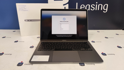 Apple MacBook Air 3.3" Retina M1 8GB RAM 256GB SSD macOS Space Gray, product code MGN63ZE/A