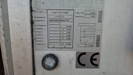 Zdjęcie przedmiotu: KOEGEL SVT 24 COOL 35.0t Refrigerator