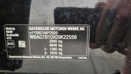 Zdjęcie przedmiotu: BMW X6 xDrive30d mHEV