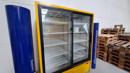 Zdjęcie przedmiotu: Szafa Chłodnicza SCH-SR1600 + Półki Gęste + Malowanie Ral 1021 Żółty Kadmowy Połysk