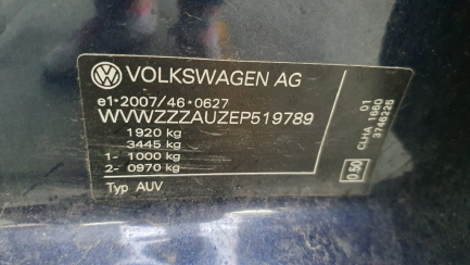 Zdjęcie przedmiotu: VOLKSWAGEN, Golf VII Variant 13-17,1.6 TDI BMT Trendline