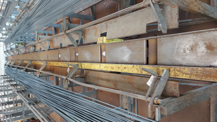 Zdjęcie przedmiotu: Rebar cutting line Shilt Engineering BV (Netherlands) Multibar 300