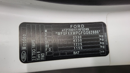 Zdjęcie przedmiotu: Ford Mondeo 2.0 TDCi Edition PowerShift