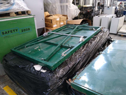 Zdjęcie przedmiotu: Football pneumatic hall, intended for temporary coverage of facilities, e.g. sports facilities. Jollers Plastbud Sp. z o.o. (60x40x11m)