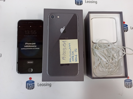 Zdjęcie przedmiotu: Wiosenne obniżki| Prowizja 0% LOCKED Smartphone Apple iPhone 8 64GB Star Gray MQ6G2PM / A, DEVICE LOCKED WITH APPLE ID PASSWORD