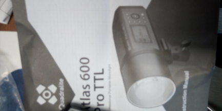 Zdjęcie przedmiotu: Quadralite Atlas 600 PRO TTL studio flash