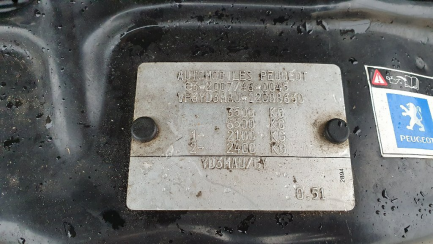 Zdjęcie przedmiotu: PEUGEOT/JEGGER BOXER 435 BlueHDi Euro 6 1997ccm - 163HP 3,5t 16-19