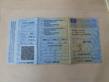 Zdjęcie przedmiotu: AUCTION OF THE DAY KOEGEL SN 24 Curtain trailer