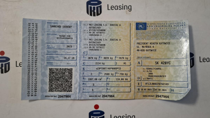 Zdjęcie przedmiotu: RENAULT/CARPOL TRAFIC Combi 2.0 dCi E6d 3.1t L2 Equilibre