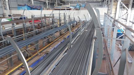 Zdjęcie przedmiotu: Rebar cutting line Shilt Engineering BV (Netherlands) Multibar 300