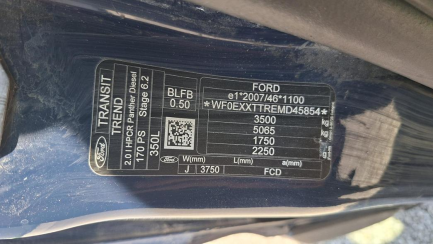Zdjęcie przedmiotu: Ford Transit L3H2 Trend Cepik korekta licznika