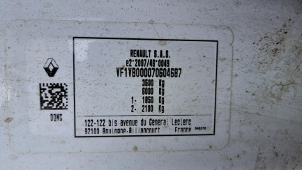 Zdjęcie przedmiotu: RENAULT/DPR MASTER FWD 2.3 dCi E6 3.5t L3H1 Extra S&S+E