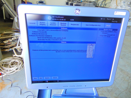 Zdjęcie przedmiotu: GE Ultrasound Korea ultrasound machine. Ltd. LOGIQ S8 R1 is R2 UPG