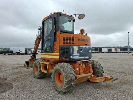 Zdjęcie przedmiotu: Колісний екскаватор KOMATSU PW98MR-8