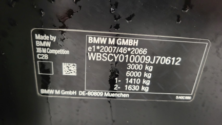 Zdjęcie przedmiotu: BMW X6 M Competition