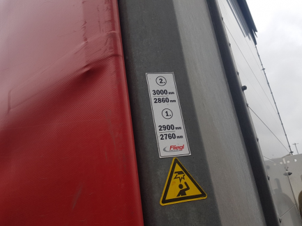 Zdjęcie przedmiotu: Curtain semi-trailer MEGA (Coilmulde) Fliegl SDS