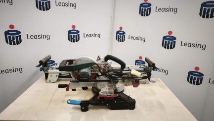 Zdjęcie przedmiotu: Pilarka ukośnica METABO KGS 216 M + St&oacute;ł do ukośnicy pilarki METABO KSU 401