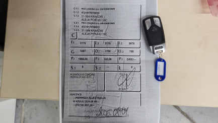 Zdjęcie przedmiotu: Audi A4 Avant 40 TDI mHEV S Line S tronic Oświadczenie o utracie DR