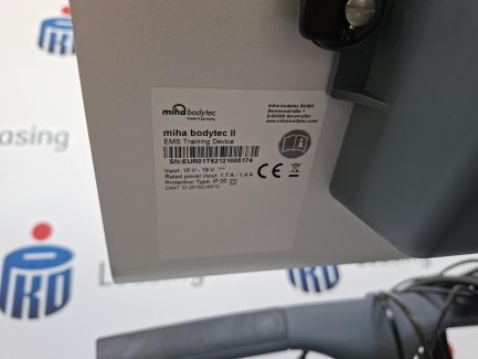 Zdjęcie przedmiotu: Urządzenie do elektrostymulacji mięśni MIHA BODYTEC II