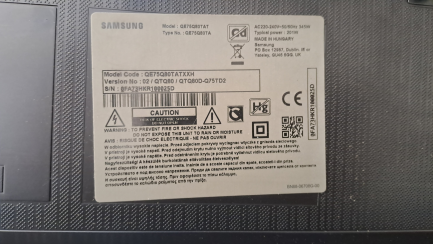 Zdjęcie przedmiotu: Телевізор Samsung QE75Q80T + IP-камера DAHUA IPC-HDW1230S-0280B-S5