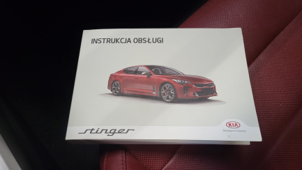 Zdjęcie przedmiotu: Kia Stinger 2.0 T-GDI GT Line Dowód zatrzymany elektronicznie brak pokwitowania