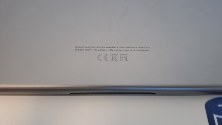Zdjęcie przedmiotu: Apple MacBook Air 13 M3/8C CPU 8C GPU/16GB/256GB SSD (Космічний сірий), код товару: MC8G4ZE/A
