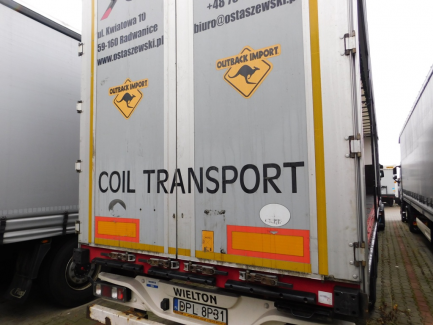 Zdjęcie przedmiotu: Naczepa kurtynowa WIELTON NS-3 NS3K