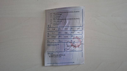 Zdjęcie przedmiotu: Citroen Berlingo 1.5 16V BlueHDi Oświadczenie o utracie DR