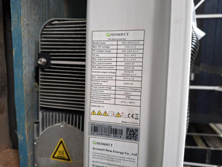 Zdjęcie przedmiotu: ELEMENTY INSTALACJI FOTOWOLTAICZNEJ O MOCY 48,82 kWp