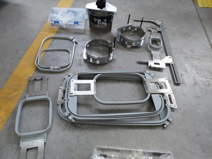 Zdjęcie przedmiotu: HAFTEX BF1500 computer embroidery machine