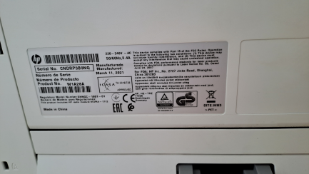 Zdjęcie przedmiotu: Drukarka HP M428DW