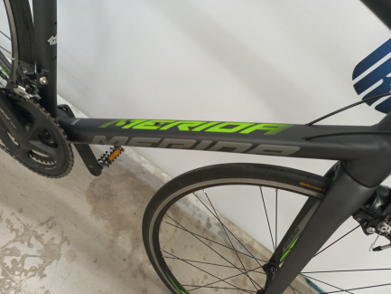 Zdjęcie przedmiotu: Шосейний велосипед Merida Scultura 400 2019-59см матовий темно-сріблясто-зелений