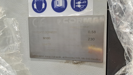 Zdjęcie przedmiotu: LUFT 1000 screw compressor + IZBERG N10S refrigeration dryer + KP-500-11 vertical expansion tank