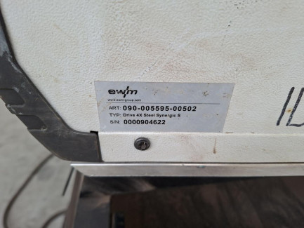 Zdjęcie przedmiotu: EWM Taurus 405 Steel Synergic S inverter welding machine