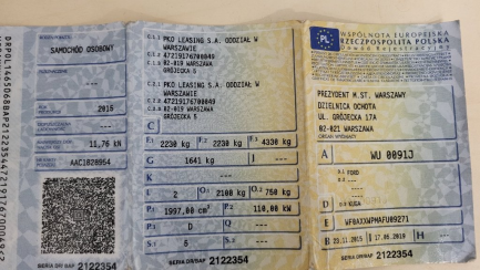 Zdjęcie przedmiotu: Ford Kuga 2.0 TDCi 4WD Titanium aut